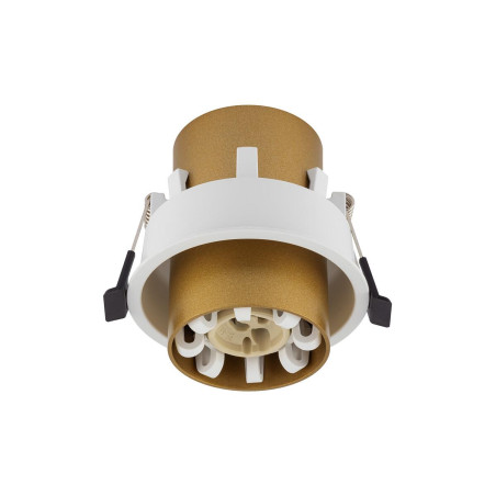 Lampa spot podtynkowa Mono Slide złoty / biały Nowodvorski