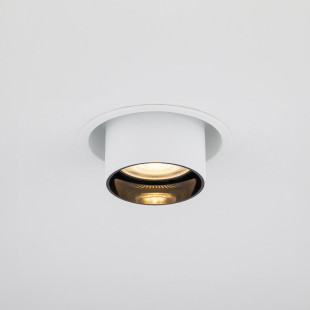 Lampa spot podtynkowa Mono Slide biały / biały / czarny Nowodvorski