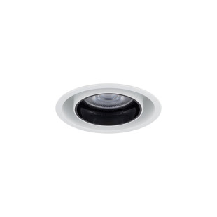 Lampa spot podtynkowa Mono Slide biały / biały / czarny Nowodvorski