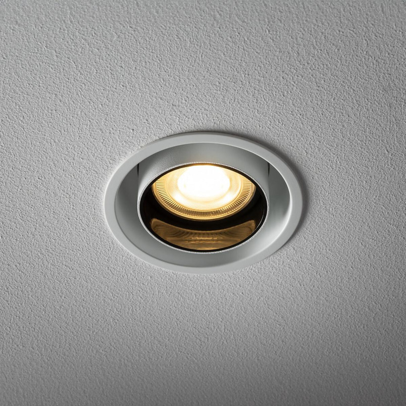 Lampa spot podtynkowa Mono Slide biały / biały / czarny Nowodvorski