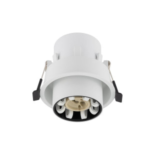 Lampa spot podtynkowa Mono Slide biały / biały / czarny Nowodvorski