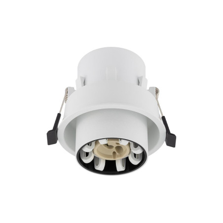 Lampa spot podtynkowa Mono Slide biały / biały / czarny Nowodvorski