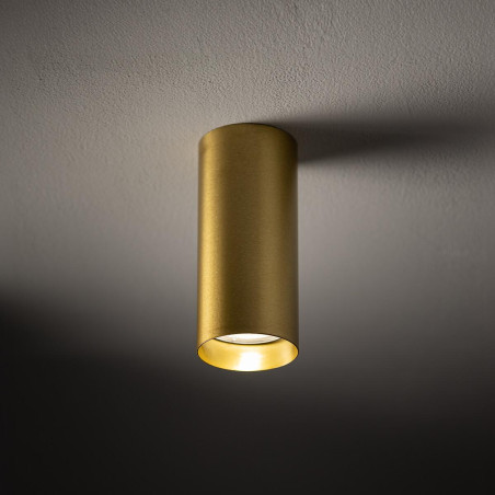 Lampa spot tuba Mono 5,5cm H12cm mosiądz Nowodvorski