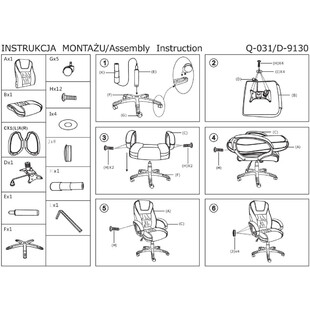 Fotel biurowy Signal Q-031 czarny - Komfort i ergonomia