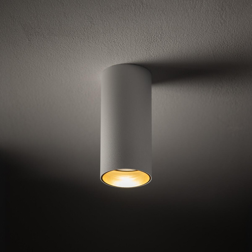 Lampa spot tuba Mono 5,5cm H12cm biały / złoty Nowodvorski