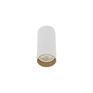Lampa spot tuba Mono 5,5cm H12cm biały / złoty Nowodvorski