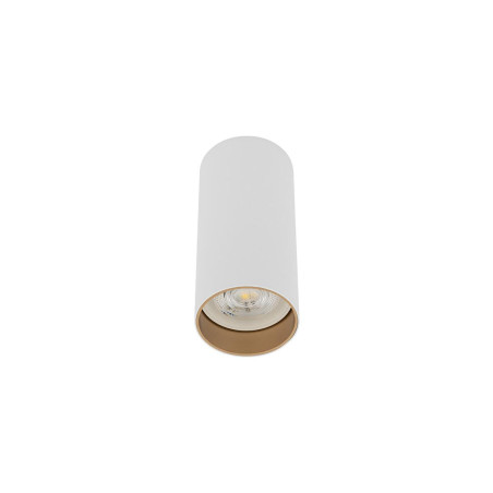 Lampa spot tuba Mono 5,5cm H12cm biały / złoty Nowodvorski