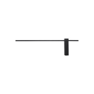 Kinkiet podłużny minimalistyczny Motive LED 4000K 80cm czarny Nowodvorski