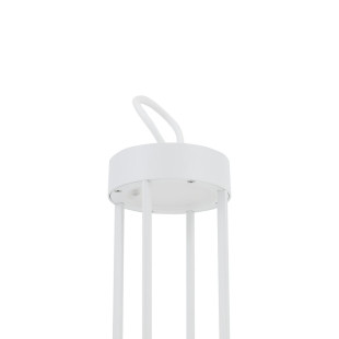 Lampa ogrodowa przenośna - latarnia nowoczesna Nala IP54 LED 3000K biała Nowodvorski