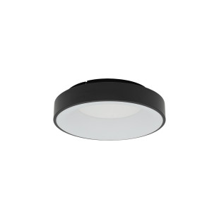 Plafon okrągły modern Nikki 38cm LED 32W 3000K czarny Nowodvorski