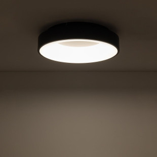 Plafon okrągły modern Nikki 38cm LED 32W 3000K czarny Nowodvorski