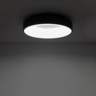 Plafon okrągły modern Nikki 38cm LED 32W 4000K czarny Nowodvorski