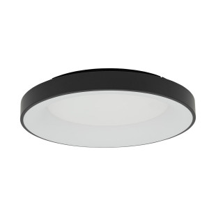 Plafon okrągły modern Nikki 60cm LED 60W 3000K czarny Nowodvorski