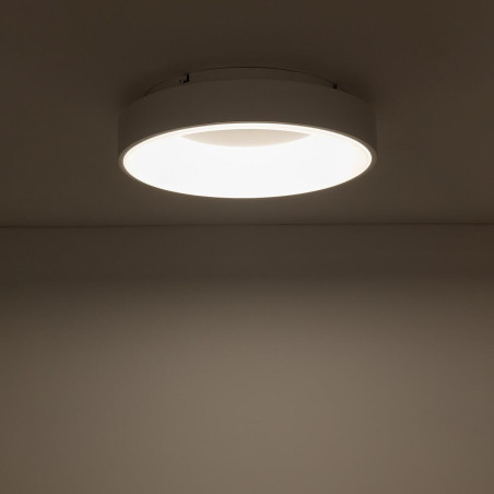 Plafon okrągły modern Nikki 38cm LED 32W 3000K biały Nowodvorski