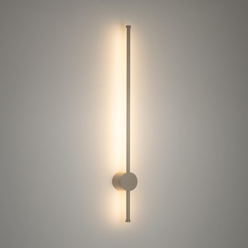 Kinkiet pionowy / poziomy minimalistyczny Orla 97cm LED 3000K piaskowy Nowodvorski
