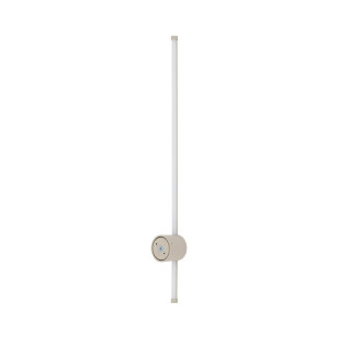 Kinkiet pionowy / poziomy minimalistyczny Orla 97cm LED 3000K piaskowy Nowodvorski
