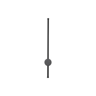 Kinkiet pionowy / poziomy minimalistyczny Orla 65cm LED 3000K czarny Nowodvorski