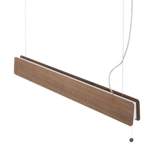 Lampa wisząca dębowa z włącznikiem sznurkowym Oslo 98cm dąb dymiony Nowodvorski