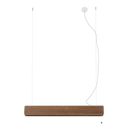 Lampa wisząca dębowa z włącznikiem sznurkowym Oslo 98cm dąb dymiony Nowodvorski
