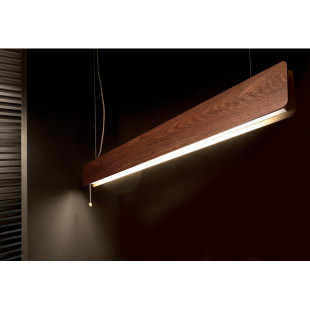 Lampa wisząca dębowa z włącznikiem sznurkowym Oslo 98cm dąb dymiony Nowodvorski