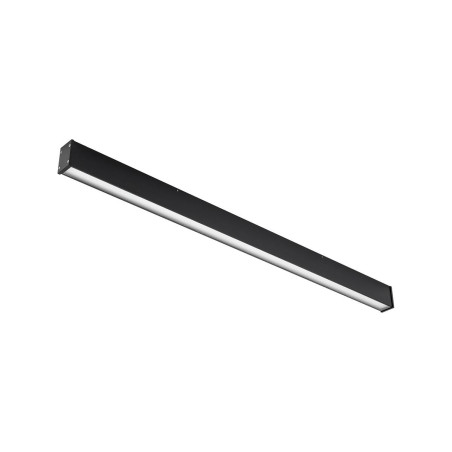 Plafon podłużny do łazienki Outline LED 300K 150x9cm czarny Nowodvorski
