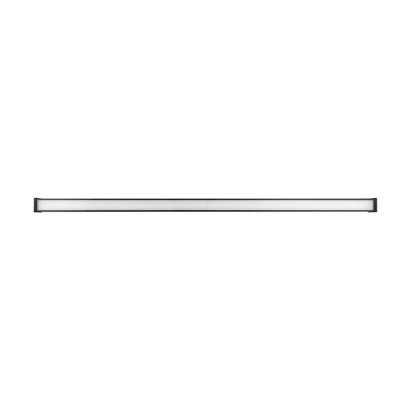 Plafon podłużny do łazienki Outline LED 300K 150x9cm czarny Nowodvorski