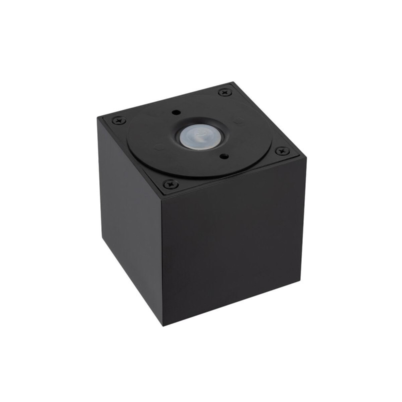 Lampa spot kwadratowa do łazienki Parana 8,5cm IP44 czarna Nowodvorski