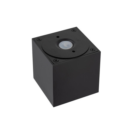Lampa spot kwadratowa do łazienki Parana 8,5cm IP44 czarna Nowodvorski