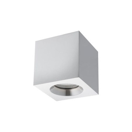 Lampa spot kwadratowa do łazienki Parana 8,5cm IP44 chrom Nowodvorski