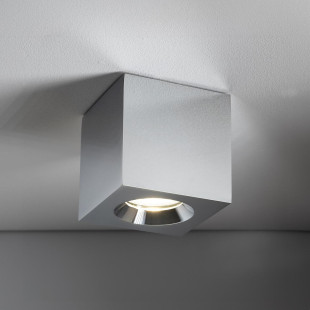 Lampa spot kwadratowa do łazienki Parana 8,5cm IP44 chrom Nowodvorski