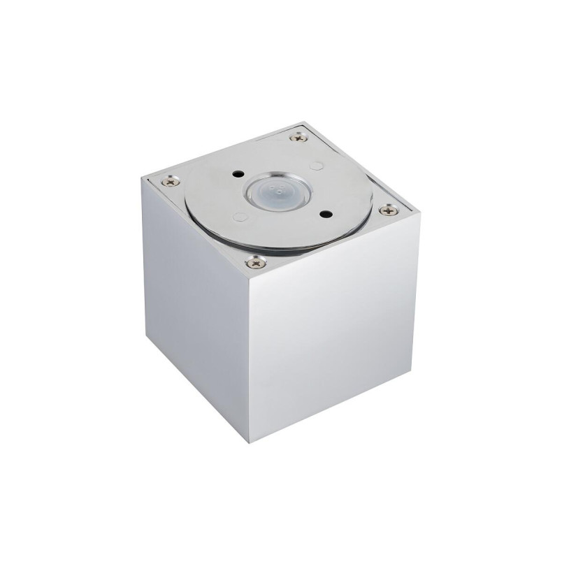 Lampa spot kwadratowa do łazienki Parana 8,5cm IP44 chrom Nowodvorski
