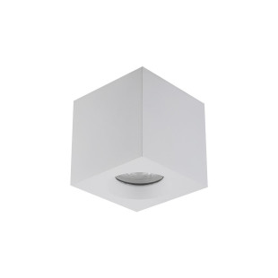 Lampa spot kwadratowa do łazienki Parana 8,5cm IP44 biała Nowodvorski