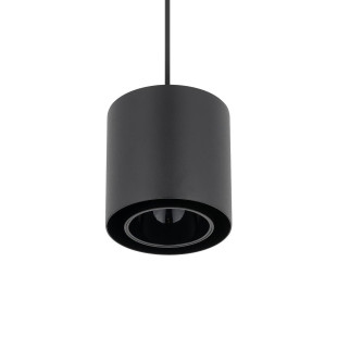 Lampa wisząca tuba Point Duo 13cm czarna Nowodvorski