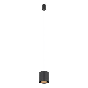 Lampa wisząca tuba Point Duo 13cm czarno-złota Nowodvorski