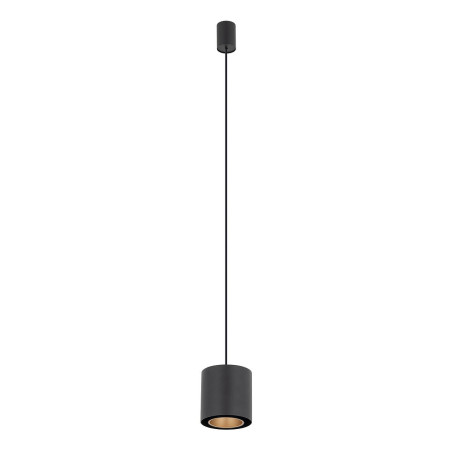 Lampa wisząca tuba Point Duo 13cm czarno-złota Nowodvorski