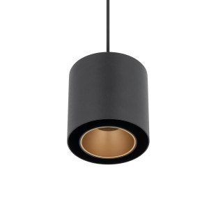 Lampa wisząca tuba Point Duo 13cm czarno-złota Nowodvorski