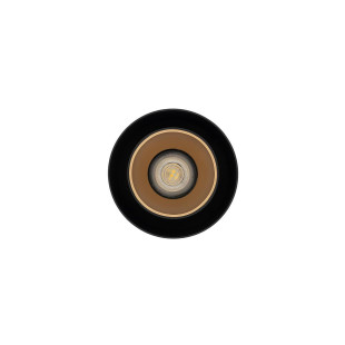 Lampa wisząca tuba Point Duo 13cm czarno-złota Nowodvorski