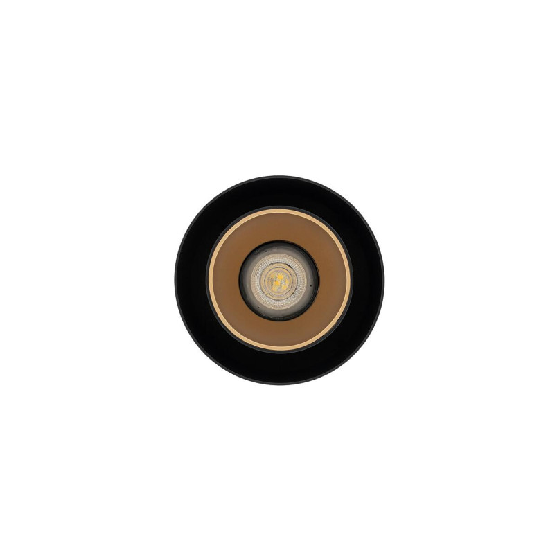 Lampa wisząca tuba Point Duo 13cm czarno-złota Nowodvorski