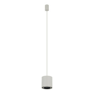 Lampa wisząca tuba Point Duo 13cm szaro-czarna Nowodvorski