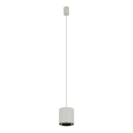 Lampa wisząca tuba Point Duo 13cm szaro-czarna Nowodvorski