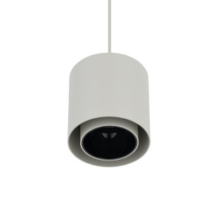 Lampa wisząca tuba Point Duo 13cm szaro-czarna Nowodvorski