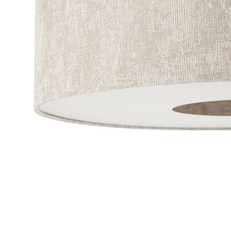 Lampa podłogowa z abażurem na wysięgniku Poise B beżowa Nowodvorski