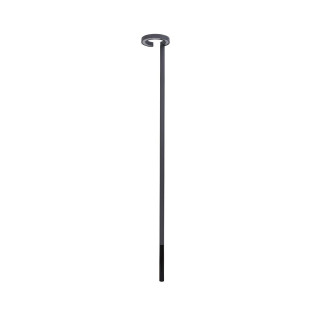 Wysoka lampa zewnętrzna stojąca Pole LED 3000K 220/260cm grafitowa Nowodvorski