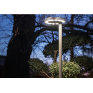 Wysoka lampa zewnętrzna stojąca Pole LED 3000K 220/260cm grafitowa Nowodvorski