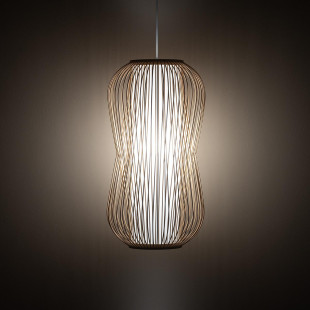 Lampa wisząca bambusowa Puket 30cm Nowodvorski