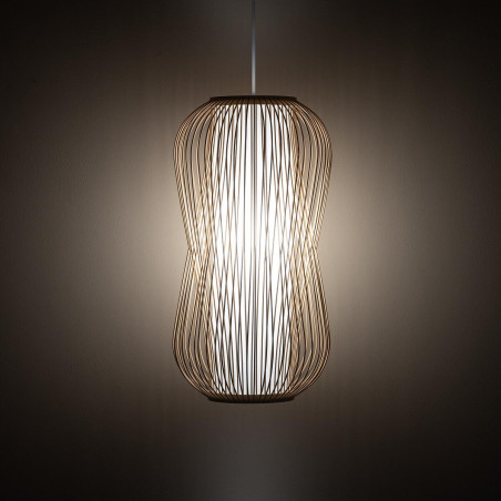 Lampa wisząca bambusowa Puket 30cm Nowodvorski