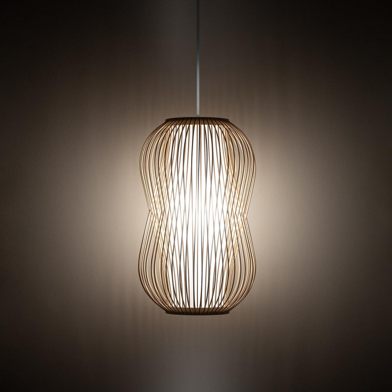 Lampa wisząca bambusowa Puket 26cm Nowodvorski