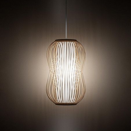 Lampa wisząca bambusowa Puket 26cm Nowodvorski