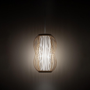 Lampa wisząca bambusowa Puket 21cm Nowodvorski