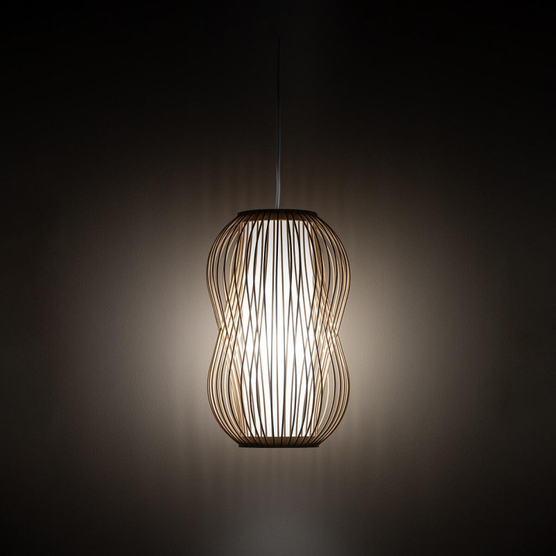 Lampa wisząca bambusowa Puket 21cm Nowodvorski